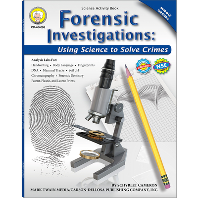 Forensic Investigations, Grades 6 - 8: Using Science to Solve Crimes  (Paperback) | Mysterious Galaxy Bookstore