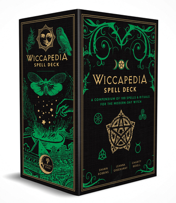 The Wiccapedia Spell Deck: A Compendium of 100 Spells & Rituals for the Modern-Day Witch Volume 9 By Leanna Greenaway, Shawn Robbins, Charity Bedell Cover Image