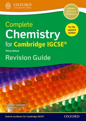 Complete Chemistry for Cambridge Igcse RG Revision Guide (Third Edition) Cover Image