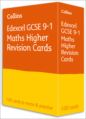 Collins GCSE 9-1 Revision – New Edexcel GCSE 9-1 Maths Higher Revision Flashcards By Collins GCSE Cover Image