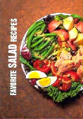 Favorite Salad Recipes (Magnetic Book) By Coleen Simmons, Bob Simmons Cover Image