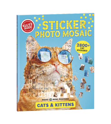 Sticker Photo Mosaic: Cats & Kittens By Editors of Klutz (Created by) Cover Image