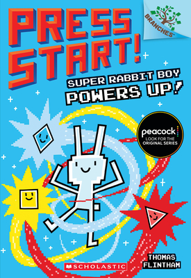 Super Rabbit Boy Powers Up! A Branches Book (Press Start! #2) Cover Image