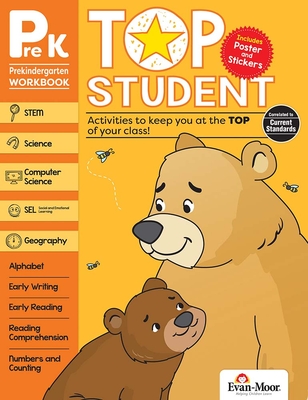 Top Student, Pre-Kindergarten Workbook Cover Image