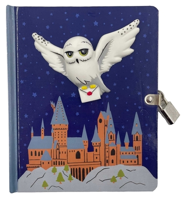 Harry Potter: Hedwig Squishy Lock & Key Diary By Insight Editions Cover Image