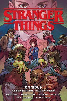 Stranger Things Omnibus: Afterschool Adventures (Graphic Novel) By Greg Pak, Danny Lore, Valeria Favoccia (Illustrator) Cover Image