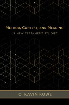 Method, Context, and Meaning in New Testament Studies Cover Image