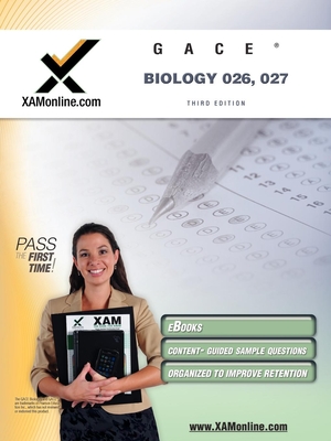 Gace Biology 026, 027 Teacher Certification Test Prep Study Guide (XAM GACE) Cover Image