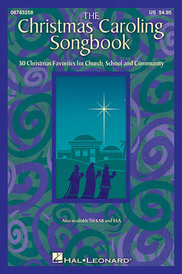 The Christmas Caroling Songbook: Satb Collection Cover Image
