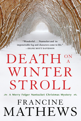 Cover for Death on a Winter Stroll (A Merry Folger Nantucket Mystery #7)