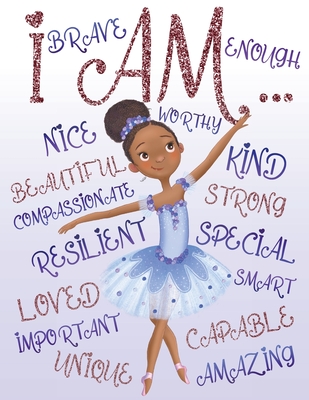 I Am: Positive Affirmations Coloring Book for Young Black Girls African American Children Books Cover Image