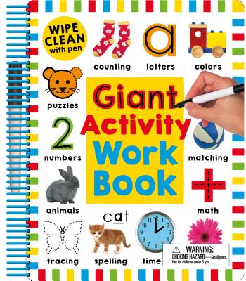 Wipe Clean: Giant Activity Workbook (Wipe Clean Activity Books) Cover Image