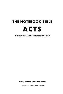The Notebook Bible - New Testament - Volume 5 of 9 - Acts Cover Image