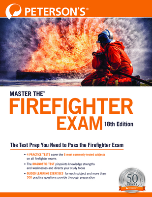Master the Firefighter Exam By Peterson's Cover Image