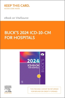 Buck's 2024 ICD-10-CM for Hospitals - Elsevier E-Book on Vitalsource (Retail Access Card) Cover Image