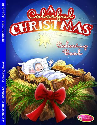 A Colorful Christmas: Activity Book Cover Image