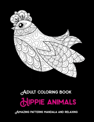 Download Adult Coloring Book Hippie Animals Amazing Patterns Mandala And Relaxing Paperback Chapters Books Gifts