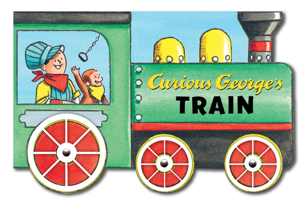 Curious George's Train (Mini Movers Shaped Board Books) By H. A. Rey Cover Image