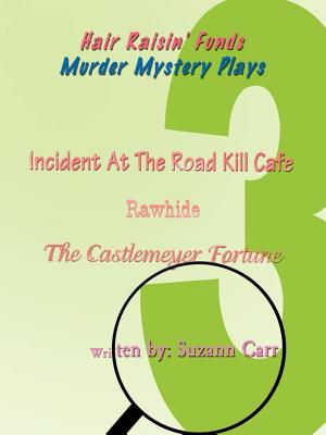 Hair Raisin' Funds Murder Mystery Plays: Incident at the Road Kill Café, Rawhide, The Castlemeyer Fortune Cover Image