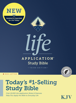 KJV Life Application Study Bible, Third Edition (Hardcover, Indexed, Red Letter) Cover Image
