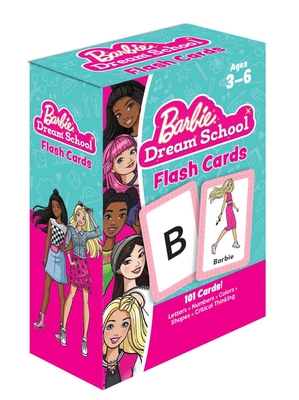 Barbie Dream School Flash Cards: 101 Cards for Preschool to Kindergarten Practice | Letters, Numbers, Colors & Shapes | Early Learning for Kids Ages 3-6 (Barbie™ Dream School)