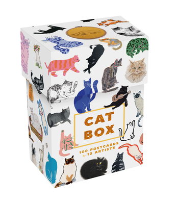 Cat Box: 100 Postcards by 10 Artists Cover Image