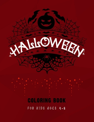 HALLOWEEN COLORING & ACTIVITY Book For Kids Ages 4-8