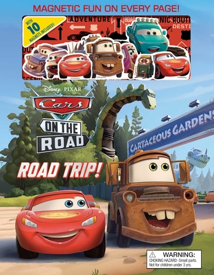 Disney Pixar: Cars on the Road: Road Trip! (Magnetic Hardcover) By Editors of Studio Fun International Cover Image