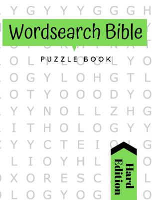 Word Search Bible Puzzle Book: Large Print: Featuring Bible Word Find Puzzles based on words fond in the Bible Cover Image