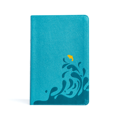 CSB Easy-for-Me Bible for Early Readers, Aqua Blue LeatherTouch Cover Image