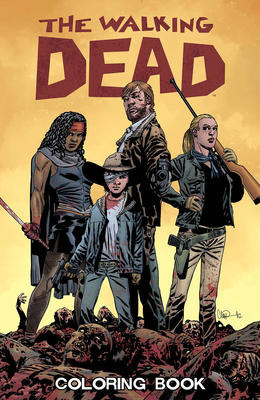 The Walking Dead Coloring Book Cover Image