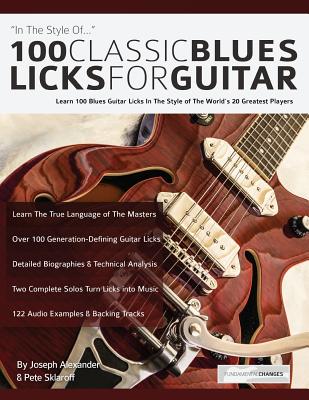 100 Classic Blues Licks for Guitar Cover Image