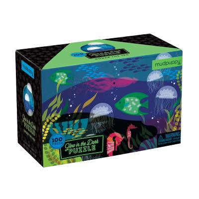 Under the Sea Glow-in-the-Dark Puzzle By Mudpuppy, Eleanor Grosch (Illustrator) Cover Image