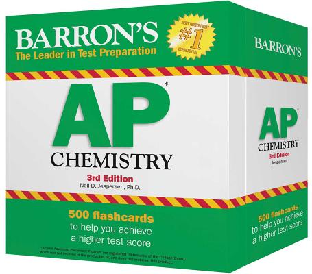 AP Chemistry Flash Cards (Barron's Test Prep) Cover Image