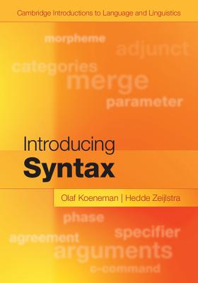 Introducing Syntax (Cambridge Introductions to Language and Linguistics) Cover Image