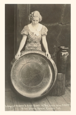 The Vintage Journal Lady with Redwood Burl Bowl Cover Image