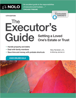 The Executor's Guide: Settling a Loved One's Estate or Trust Cover Image