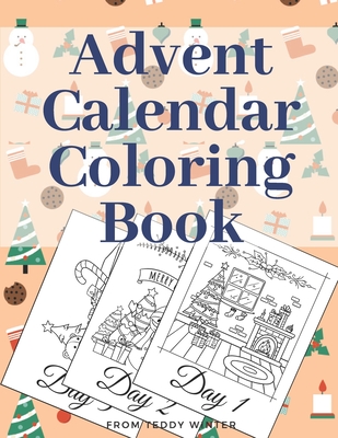 LARGE PRINT Coloring books for adults relaxation CHRISTMAS