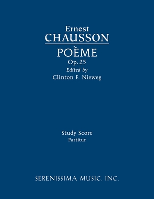 Poeme, Op.25: Study score Cover Image