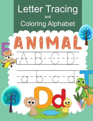 Animal Letter Tracing Workbook