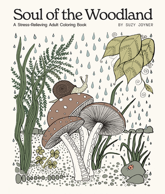 Soul of the Woodland: A Stress Relieving Adult Coloring Book Cover Image