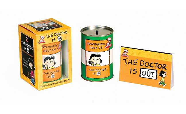 The Doctor is In: The Peanuts Psychiatric Help Kit Cover Image