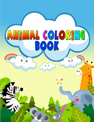 Adult Coloring Books Animals: A Funny Coloring Pages for Animal
