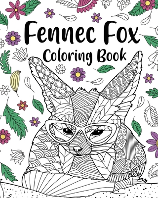 Fennec Fox Coloring Book Cover Image