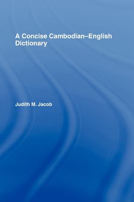 Cover for A Concise Cambodian-English Dictionary