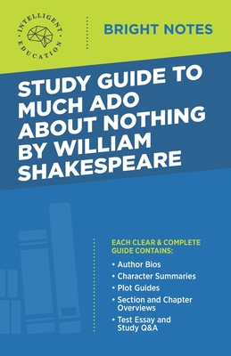 Study Guide to Much Ado About Nothing by William Shakespeare Cover Image