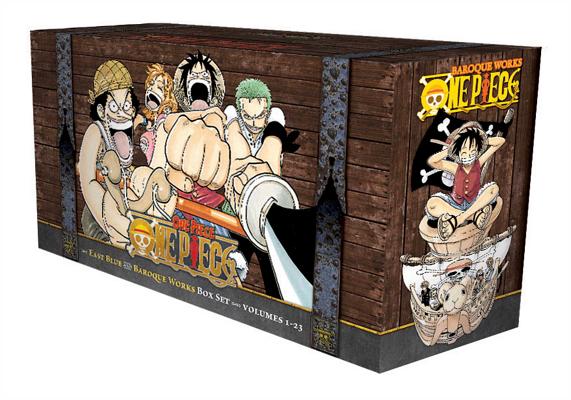 One Piece Box Set 1: East Blue and Baroque Works: Volumes 1-23 with Premium (One Piece Box Sets #1)