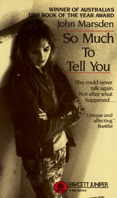 So Much to Tell You By John Marsden Cover Image