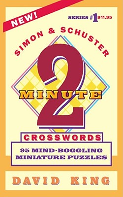 Cover for SIMON AND SCHUSTER'S TWO-MINUTE CROSSWORDS Vol. 1