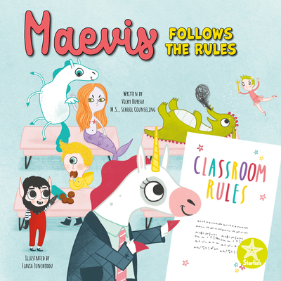 Maevis Follows the Rules By Vicky Bureau, Flavia Zuncheddu (Illustrator) Cover Image